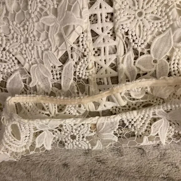 𝅺: : DARK PINK (ASOS) Formal Lace Dress : : - Picture 12 of 14